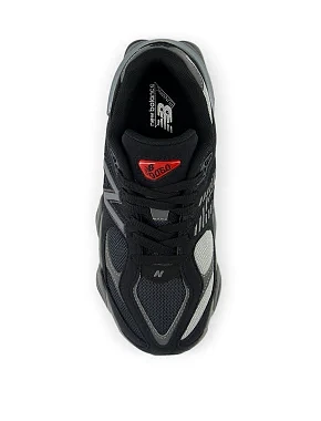 Жіночі кросівки New Balance 9060 замшеві чорні - фото 4 - Miraton