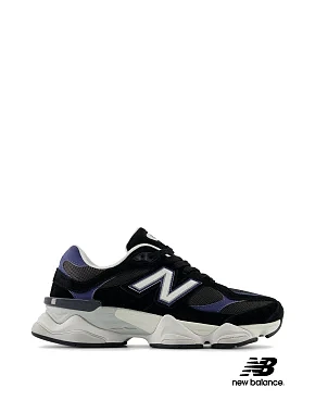 Жіночі кросівки New Balance 9060 замшеві чорні - фото 1 - Miraton