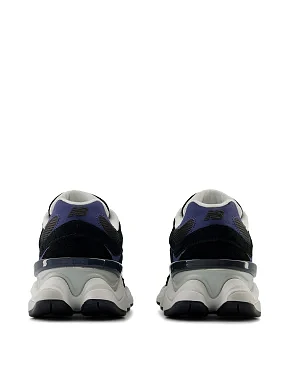 Жіночі кросівки New Balance 9060 замшеві чорні - фото 3 - Miraton