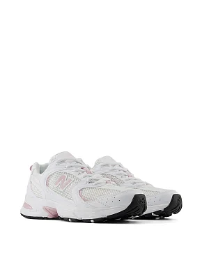 Жіночі кросівки New Balance 530 тканинні білі - фото 2 - Miraton