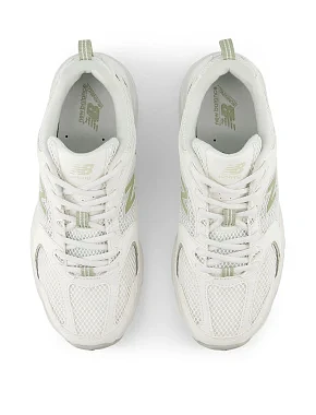 Жіночі кросівки New Balance 530 тканинні білі - фото 4 - Miraton