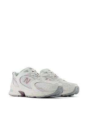 Жіночі кросівки New Balance 530 тканинні білі - фото 2 - Miraton