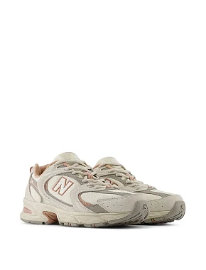Жіночі кросівки New Balance 530 тканинні бежеві - фото 3 - Miraton