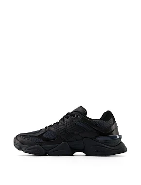 Жіночі кросівки New Balance 9060 шкіряні чорні - фото 2 - Miraton