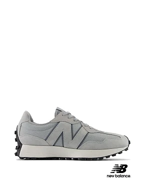 Жіночі кросівки New Balance 327 замшеві сірі - фото 1 - Miraton