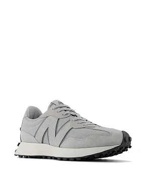 Жіночі кросівки New Balance 327 замшеві сірі - фото 3 - Miraton