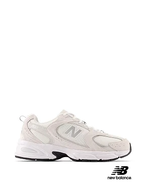 Жіночі кросівки New Balance 530 тканинні молочного кольору - фото 1 - Miraton