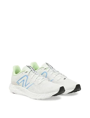 Жіночі кросівки New Balance 411 v3 тканинні білі - фото 2 - Miraton