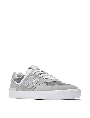 Чоловічі кеди New Balance нубукові сірі - фото 3 - Miraton