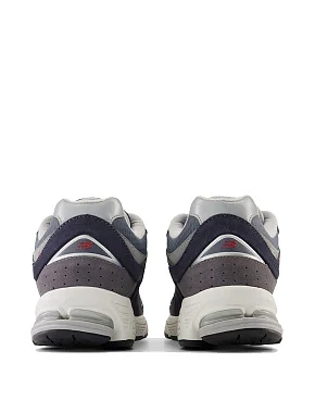 Мужские кроссовки New Balance 2002 замшевые синие - фото 5 - Miraton