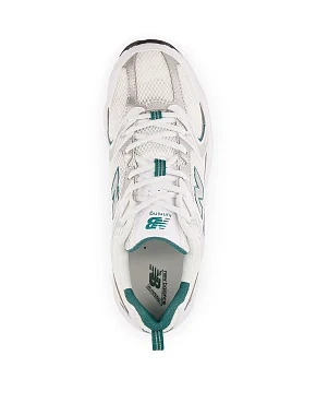 Чоловічі кросівки New Balance 530 тканинні білі - фото 3 - Miraton
