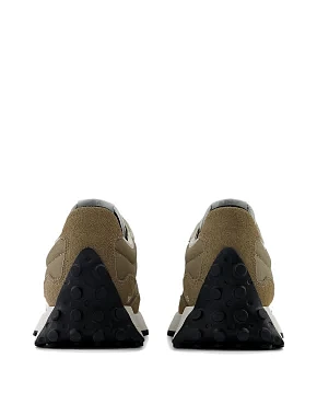 Чоловічі кросівки New Balance 327 шкіряні коричневі - фото 5 - Miraton