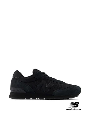 Чоловічі кросівки New Balance 515 замшеві чорні - фото 1 - Miraton