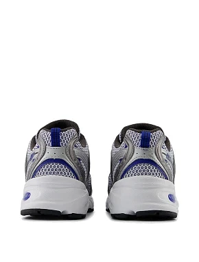 Мужские кроссовки New Balance 530 тканевые синие - фото 5 - Miraton