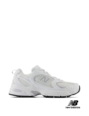 Мужские кроссовки New Balance 530 тканевые белые - фото 1 - Miraton