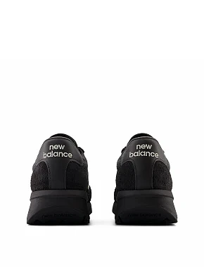 Мужские кроссовки New Balance 370 замшевые черные - фото 5 - Miraton
