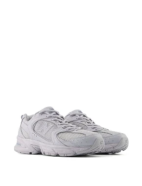 Мужские кроссовки New Balance 530 тканевые серые - фото 4 - Miraton