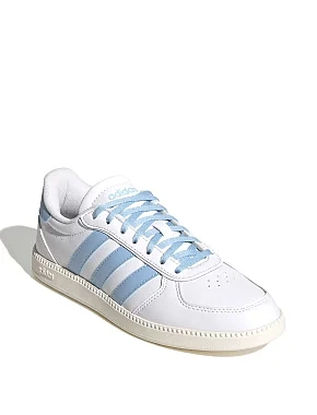 Жіночі кеди Adidas Breaknet Sleek з екошкіри білі - фото 3 - Miraton
