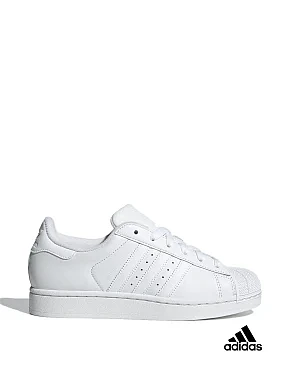 Жіночі кеди Adidas Superstar II шкіряні білі - фото 1 - Miraton