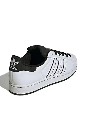 Жіночі кеди Adidas Superstar II шкіряні білі - фото 4 - Miraton