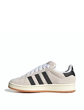 Жіночі кеди Adidas Campus замшеві чорні - фото 2 - Miraton