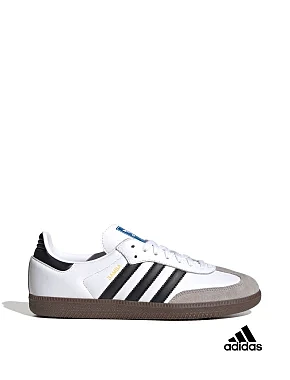 Жіночі кеди Adidas Samba шкіряні різнокольорові - фото 1 - Miraton