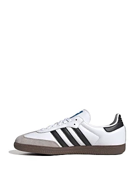 Жіночі кеди Adidas Samba шкіряні різнокольорові - фото 3 - Miraton