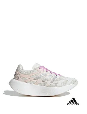 Жіночі кросівки раннери Adidas Adizero Aruku тканинні молочного кольору - фото 1 - Miraton