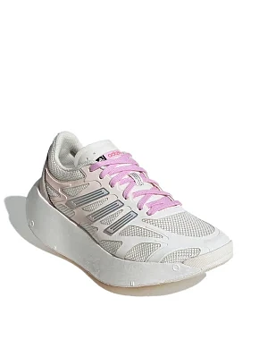 Жіночі кросівки раннери Adidas Adizero Aruku тканинні молочного кольору - фото 3 - Miraton