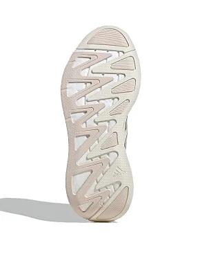 Жіночі кросівки раннери Adidas Adizero Aruku тканинні молочного кольору - фото 7 - Miraton
