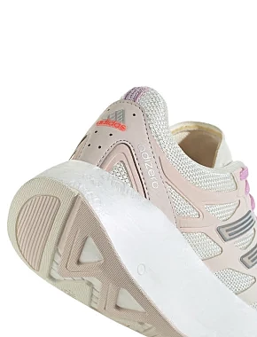 Жіночі кросівки раннери Adidas Adizero Aruku тканинні молочного кольору - фото 8 - Miraton