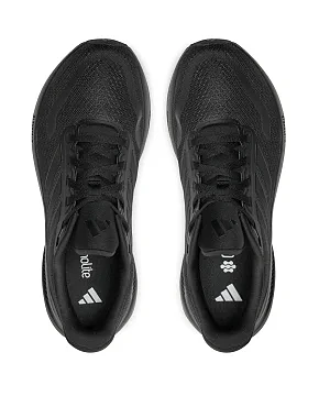 Женские кроссовки Adidas Duramo SL тканевые черные - фото 4 - Miraton