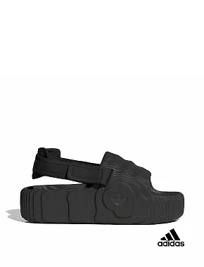 Жіночі сандалі Adidas Adilette 22 XLG гумові чорні - фото 1 - Miraton