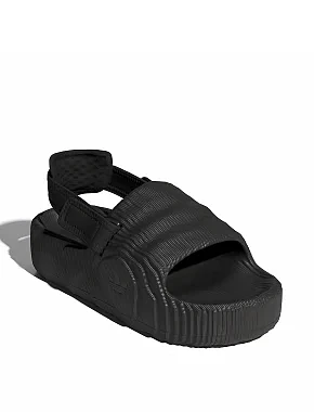 Жіночі сандалі Adidas Adilette 22 XLG гумові чорні - фото 3 - Miraton