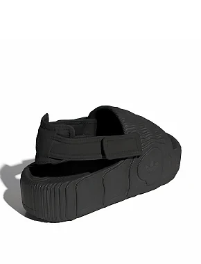 Жіночі сандалі Adidas Adilette 22 XLG гумові чорні - фото 4 - Miraton