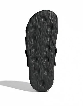 Жіночі сандалі Adidas Adilette 22 XLG гумові чорні - фото 6 - Miraton