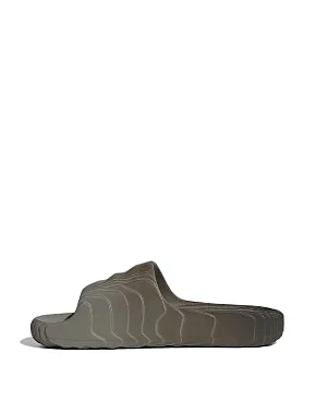 Жіночі шльопанці Adidas Adilette 22 гумові сірі - фото 2 - Miraton