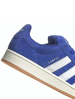 Чоловічі кеди Adidas Campus замшеві сині - фото 8 - Miraton