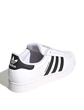 Чоловічі кеди Adidas Superstar шкіряні білі - фото 4 - Miraton