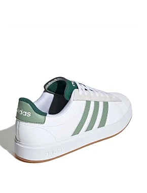 Чоловічі кеди Adidas Grand Court 20 із штучної шкіри білі - фото 4 - Miraton