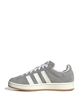 Чоловічі кеди Adidas Campus замшеві сірі - фото 2 - Miraton