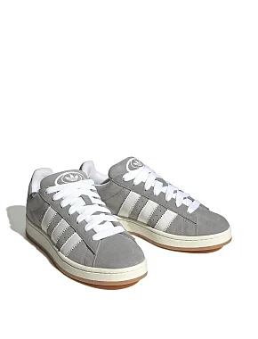 Чоловічі кеди Adidas Campus замшеві сірі - фото 3 - Miraton