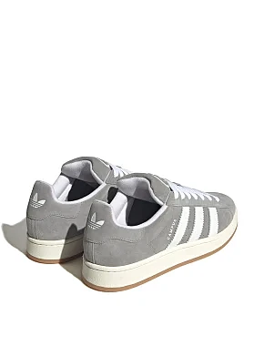 Чоловічі кеди Adidas Campus замшеві сірі - фото 4 - Miraton
