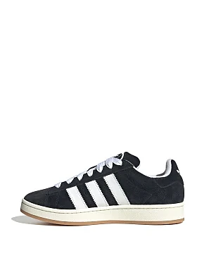 Чоловічі кеди Adidas Campus замшеві чорні - фото 2 - Miraton