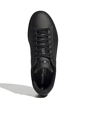Чоловічі кеди Adidas Grand Court Cloudfoam Comfort з екошкіри чорні - фото 5 - Miraton