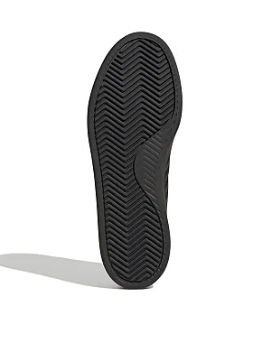Чоловічі кеди Adidas Grand Court Cloudfoam Comfort з екошкіри чорні - фото 6 - Miraton