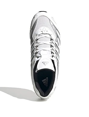 Чоловічі кросівки Adidas Temper Run 20 із екошкіри срібного кольору - фото 5 - Miraton