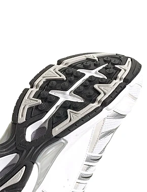 Чоловічі кросівки Adidas Temper Run 20 із екошкіри срібного кольору - фото 8 - Miraton