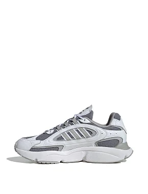 Чоловічі кросівки Adidas OZMILLEN з екошкіри білі - фото 2 - Miraton