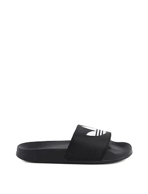 Мужские шлепанцы Adidas Adilette резиновые черные - фото 1 - Miraton
